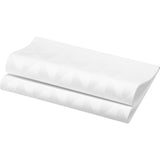 Szalvéta 3 réteg 48x48cm - 40db Duni Elegance Crystal White