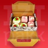 Füles tortadoboz több méretben és színben - 25 db / csomag, összehajlítható. Tortadoboz, Süteményes - tortás díszdoboz, például esküvőkre, családi eseményekre.