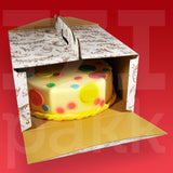 Füles tortadoboz több méretben és színben - 25 db / csomag, összehajlítható. Tortadoboz, Süteményes - tortás díszdoboz, például esküvőkre, családi eseményekre.