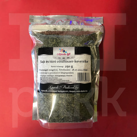 Sajt és túró zöldfűszer keveréke - 250 g