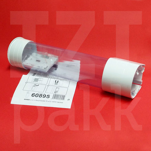 Műanyag adagoló 70 mm átmérőjű poharakhoz - fehér
