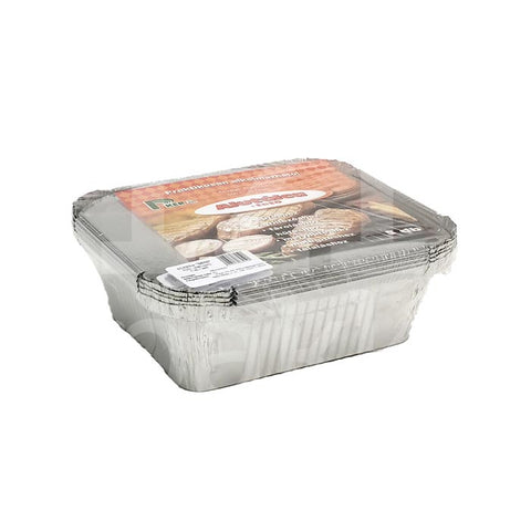 Alutálca, nagy, "Mini"- 5db + tető - IZI pakk