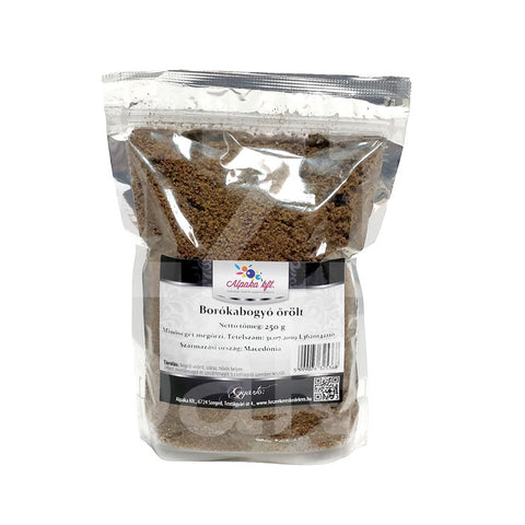 Borókabogyó őrölt - 250g - IZI pakk -- minőségi fűszer
