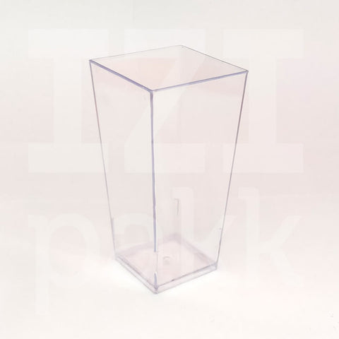 Finger pohár, szögletes, kóstoltató 85 ml - 40 darab
