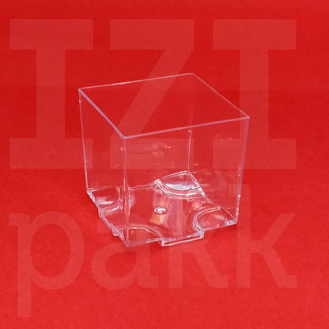 Finger mini tál szögletes, 65ml - 20db