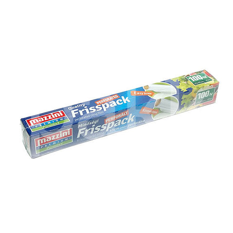 Frissentartó fólia, perforált, 45m, 100 ív, Mazzini - IZI Pakk Webáruház