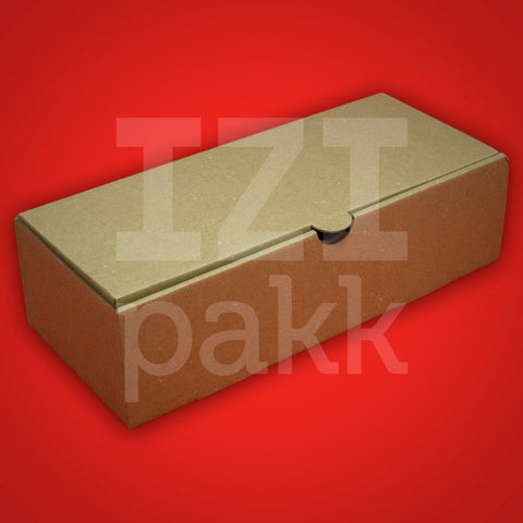 "Hot-Dog" food box, étel doboz, papír, barna kraft szín - 100 db