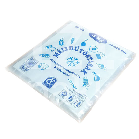 Mélyhűtős tasak, 4kg, 40db - IZI Pakk Webshop