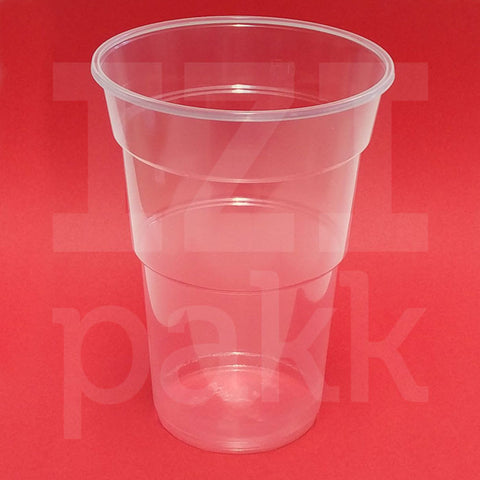 Pohár, műanyag, víztiszta, átlátszó, 5dl - 50db - IZI pakk webshop