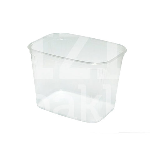 Svéd tálka, átlátszó, PP, 1200ml - 25db - IZI pakk Webáruház