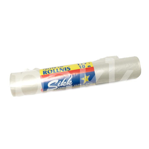 Szemetes zsák, Sikk, 135l, 10db, ERŐS - 1 csomag - IZI Pakk Webáruház