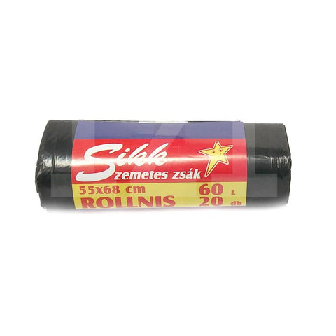 Szemeteszsák, Sikk, 60 l, 20 db