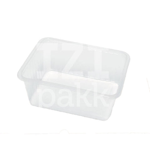 Tál, szögletes, pannunion, natúr 1000ml - IZI Pakk Webáruház
