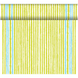 Asztalközép Duni 0,4x24 méter, 120cm perforált "Elise Stripes" mintás
