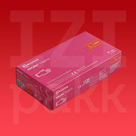 Mercator egyszer használható nitrylex magenta színű kesztyű 2.