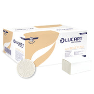 Lucart Easy Beige kéztörlő adagolóba, Z natúr, papír - 250 db, 20 csomag