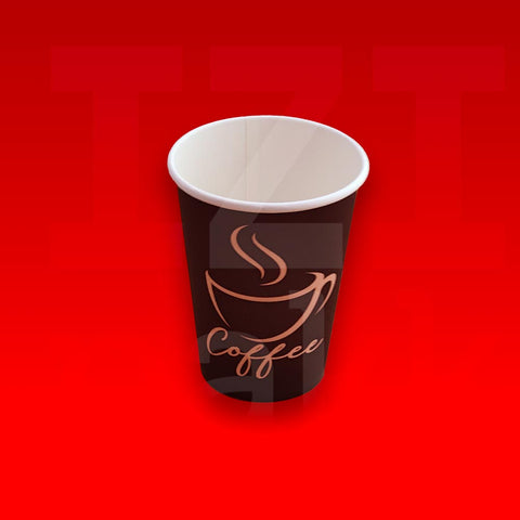 Coffee to go - Coffee "Csészés" mintás papír pohár 180-200ml - 50db