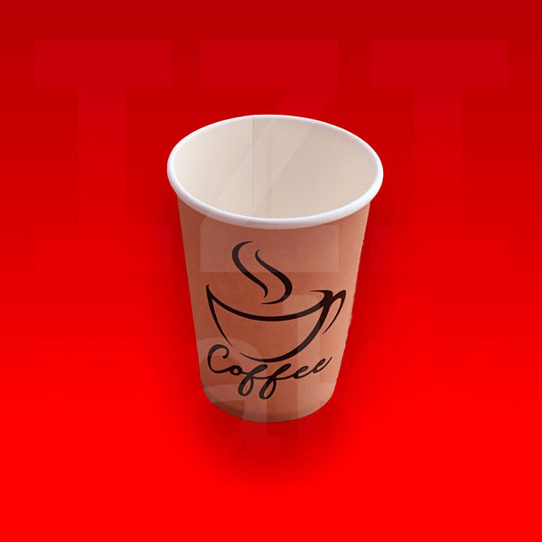 Coffee to go - Coffee "Csészés" mintás papír pohár 180-200ml - 50db