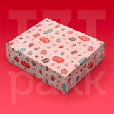 Karácsonyi dobozok 3 méretben - 1 db