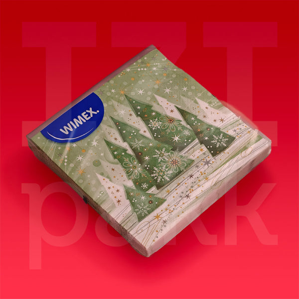 Karácsony mintás szalvéták - 20 darab / csomag