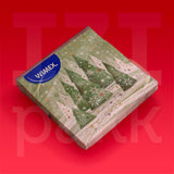 Karácsony mintás szalvéták - 20 darab / csomag