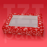 Süteményes doboz karácsonyi mintás - 25 db