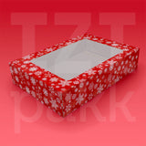 Süteményes doboz karácsonyi mintás - 25 db