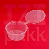 Egybefedeles tál, kóstoltató, áttetsző, mély, 30-80ml - 100db