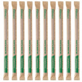 Szívószál papír egyesével csomagolt Tessera színes 8mm x 210mm 500db/csomag