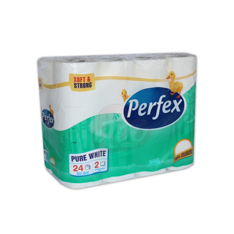 WC papír Perfex Pure White - 24 db