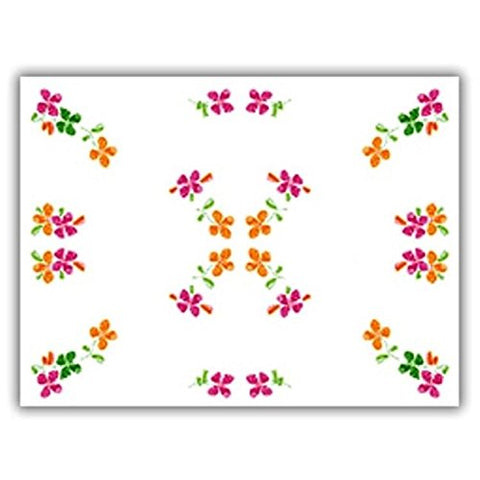 Fato Tányéralátét "Happy flowers" papír 40x30 cm - 250 db