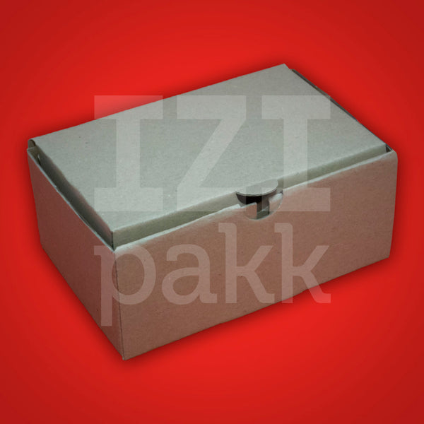 Mini sültburgonyás food box, étel doboz, papír, barna kraft szín - 100 db