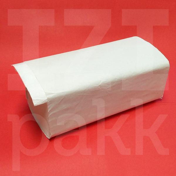 Kéztörlő adagolóba, Z, fehér, hajtogatott papír - izi pakk